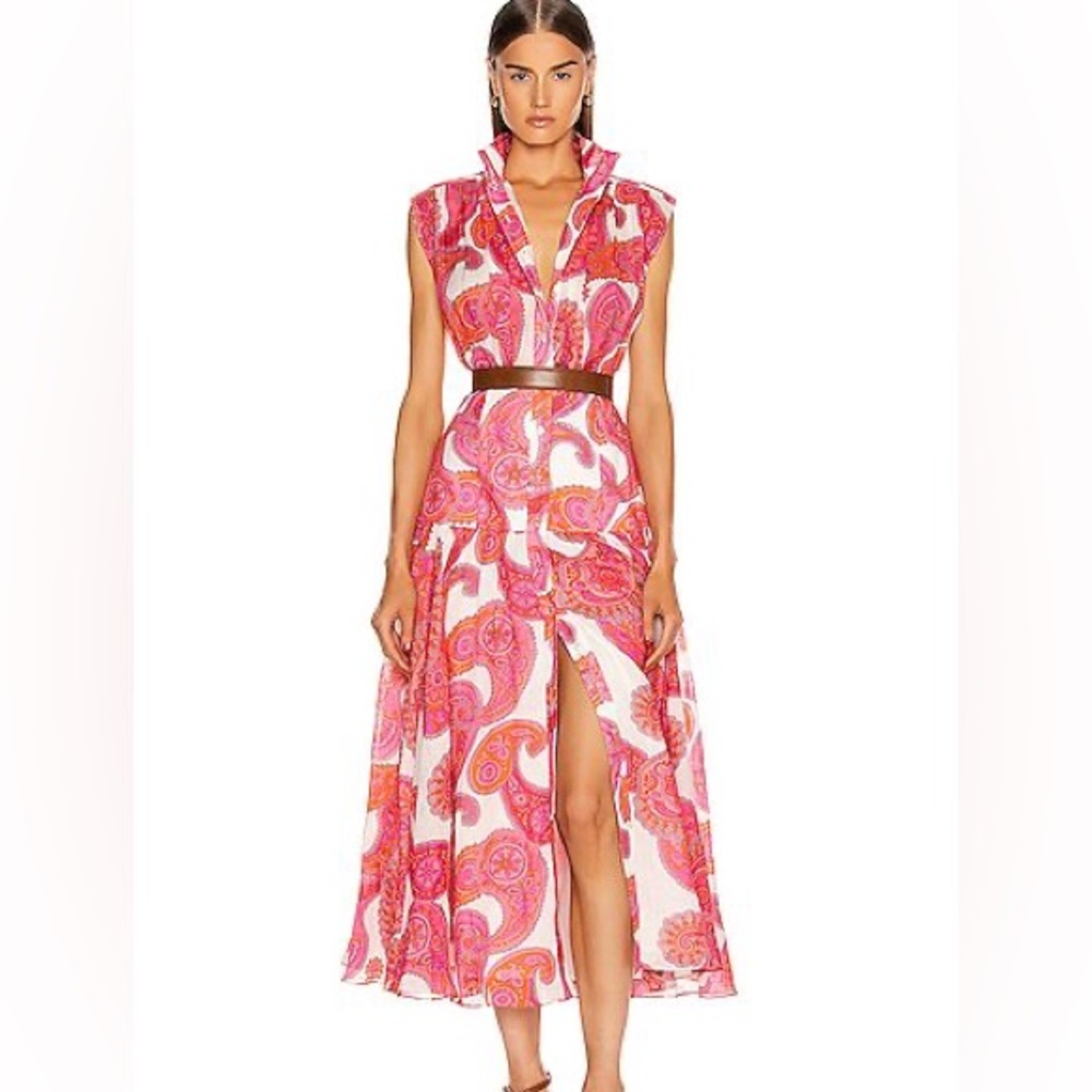 NWT Zimmermann Magnenta Shirt Dress AU1/US6